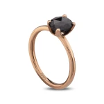 Schwarzer Diamant Ring