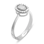Diamant Fantasie Baguette Ring