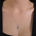 Diamant Fantasie Baguette Kette Diamant Fantasie Baguette Kette
