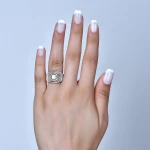 Diamant Fantasie Baguette Ring