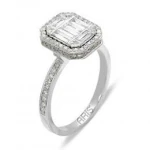 Diamant Fantasie Baguette Ring Diamant Fantasie Baguette Ring