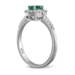 Smaragd Diamant Ring Smaragd Diamant Ring