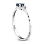 Tropfen Saphir Diamant Ring Ferrara Tropfen Saphir Diamant Ring Ferrara