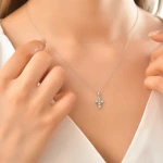 Diamant Kreuz Kette Diamant Kreuz Kette