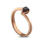 Tropfen Schwarzer Diamant Ring Tropfen Schwarzer Diamant Ring