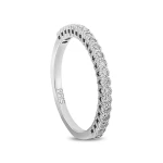 0,27 Karat Diamant Halbkreis Ring 0,27 Karat Diamant Halbkreis Ring