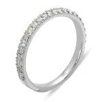 0,50 Karat Diamant Halbkreis Ring 0,50 Karat Diamant Halbkreis Ring