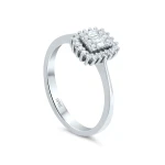 Diamant Baguette Ring Diamant Baguette Ring