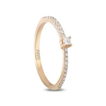 Diamant Prinzessin Stein Ring