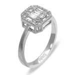 Diamant Baguette Fantasie Ring Diamant Baguette Fantasie Ring