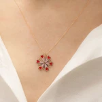 Schneeflocke Gold Kette Schneeflocke Gold Kette