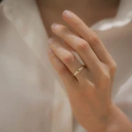 Diamant Moderner Ehering