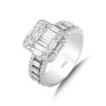 Baguette Diamant Ring Baguette Diamant Ring