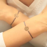 Veränderung Symbol Gold Armband (Sesa Wo Suban)