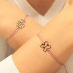 Glück Symbol Gold Armband (Pempamsie) Glück Symbol Gold Armband (Pempamsie)
