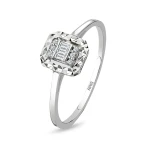 Diamant Baguette Fantasie Ring Diamant Baguette Fantasie Ring