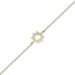 Sonnen Symbol Gold Armband Sonnen Symbol Gold Armband