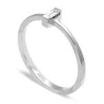 Diamant Baguette Ring Diamant Baguette Ring