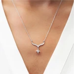 Diamant Fantasie Solitärring Miracle Halskette