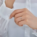 Diamant Fantasie Baguette Ring