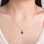 Diamant Taç Çakrası (Sahashrara) Symbol Halskette Diamant Taç Çakrası (Sahashrara) Symbol Halskette