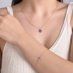 Diamant Taç Çakrası (Sahashrara) Symbol Halskette Diamant Taç Çakrası (Sahashrara) Symbol Halskette