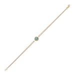 Diamant Hals Chakra (Vısshıddha) Armband