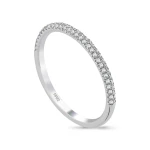 0,20 Karat Diamant Halbkreis Ehering 0,20 Karat Diamant Halbkreis Ehering
