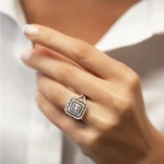 Diamant Fantasie Baguette Ring Diamant Fantasie Baguette Ring