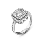 Diamant Fantasie Baguette Ring Diamant Fantasie Baguette Ring