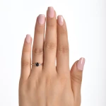 Schwarzer Diamant Ring