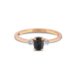 Schwarzer Diamant Ring
