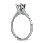 0,15 Karat Ansicht Diamant Solitärring 0,15 Karat Ansicht Diamant Solitärring