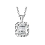 Diamant Baguette Halskette