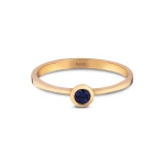 0,14 Karat Saphir Solitärring