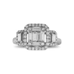 Diamant Baguette Ring