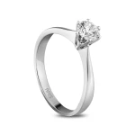 0,70 Karat HRD Zertifizierter Diamant-Solitärring 0,70 Karat HRD Zertifizierter Diamant-Solitärring