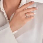 0,70 Karat HRD Zertifizierter Diamant-Solitärring 0,70 Karat HRD Zertifizierter Diamant-Solitärring