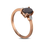 Schwarzer Diamant Ring