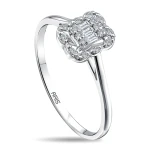 Diamant Baguette Ring Diamant Baguette Ring