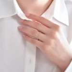 0,31 Karat Diamant Tamtur Ehering