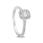 Diamant Baguette Ring Diamant Baguette Ring