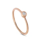 0,06 Karat Diamant Solitärring