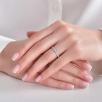 0,63 Karat Diamant Tamtur Kanalring
