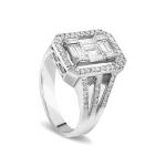 Diamant Baguette Ring Diamant Baguette Ring