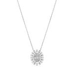 Diamant Baguette Halskette