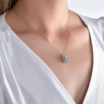 Diamant Baguette Halskette