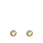 Wabenmuster Gold Kugel Ohrringe Wabenmuster Gold Kugel Ohrringe