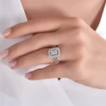 Diamant Fantasie Baguette Ring Diamant Fantasie Baguette Ring