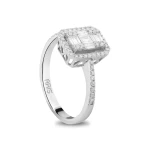 Diamant Fantasie Baguette Ring Diamant Fantasie Baguette Ring